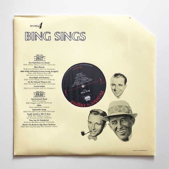 Bing Sings - 96 Of His Greatest Hits (8 X Vinyl Records) Box Set - Picture 6 of 10